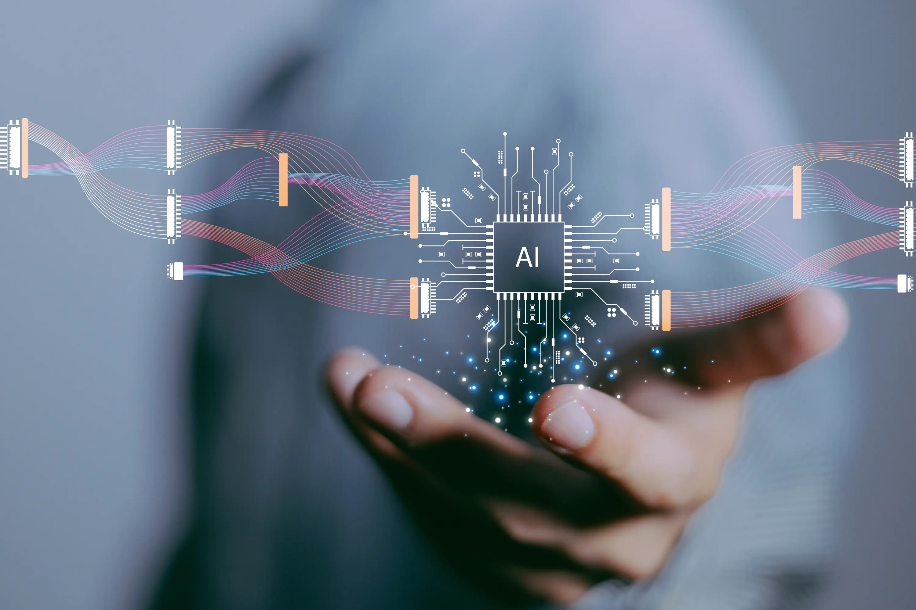 Accelerating AI Adoption background